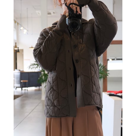 BATONER  QUILTING KNIT COVERALL（WOMAN）