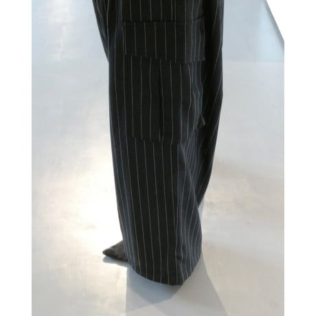 M53. MILITARY BAGGY PANTS  STRIPE