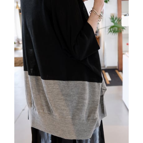 NAKAGAMI  ドロップショルダーニット
