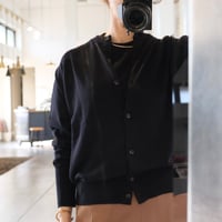 BATONER  BABY WOOL CREW NECK CARDIGAN