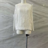 MAXOU 2027/Pre Spring カットジャガードブラウスご予約金