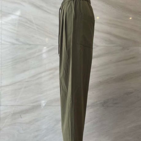 MAXOU 2027/Pre Spring ミリタリークロスストレートパンツご予約金