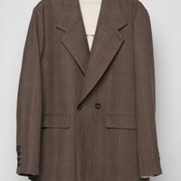 WYTE チェックウールダブルジャケットご予約金