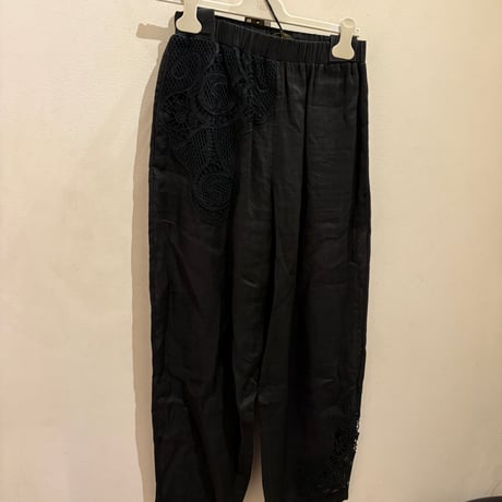 2027/TELA spring リネンカットワークパンツご予約金