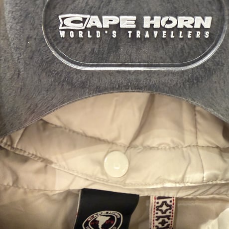 CAPE HORN FLACO ファー&フードブルゾン