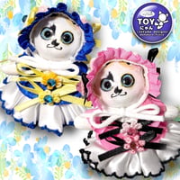 BabyTOYドレス＆ヘッドドレスセット・花メイド