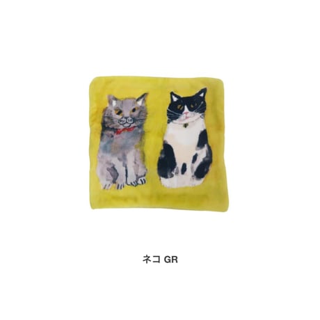 fleece cushion cover by Atelier KOTETSU / 個性豊かな動物たちが彩る、『アトリエ コテツ』デザインのアートなフリースクッションカバー
