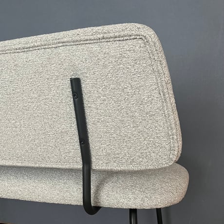fabric Bench chair / GRAY / ベーシックモダン / シンプルなデザインのダイニングベンチ / W110×D53×H75×SH44cm