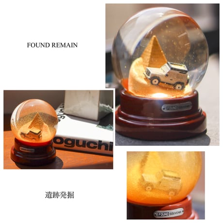 SNOW GLOBE / 空想のシチュエーションをデザインテーマにしたスノーグローブ。