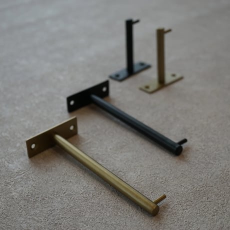 IRON WALL HOOK / シンプルながらも個性際立つアイアンフック / S , Lサイズ / 2個入り