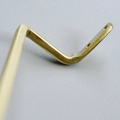 BRASS towel"bar / S , Lサイズ  / シンプルで細身のデザインが美しい真鍮タオルレール