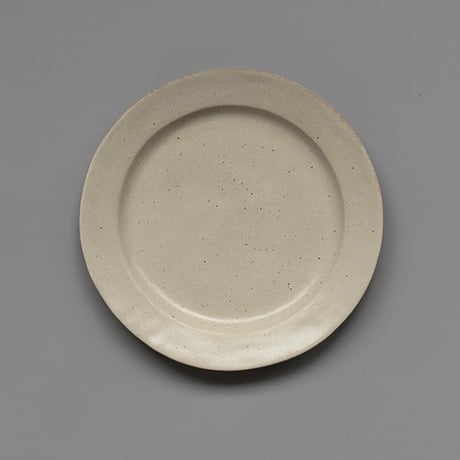 slom round plate / 素材の表情が食卓にあたたかみをもたらす陶食器シリーズ / Mサイズ , Lサイズ
