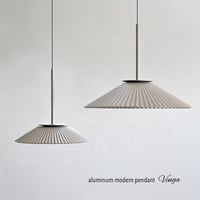 Vinga pendant light / S , Lサイズ / モダンさと素材が持つ存在感を兼ね備えた空間を引き締めるペンダントライト