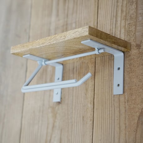toilet PAPER HOLDER SINGLE  / クールな装いながらすっきりとしたデザインのトイレットペーパーホルダー / ANTIQUE GOLD , BLACK , GRAY