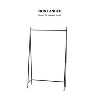 IRON HANGER L / シンプルで無機質な佇まいのマルチハンガー / 傘立て / 観葉植物ハンギング