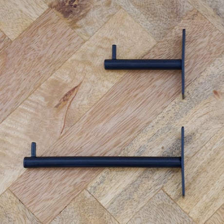 IRON WALL HOOK / シンプルながらも個性際立つアイアンフック / S , Lサイズ / 2個入り