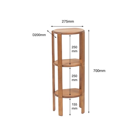 PINE WOOD RACK 03 / ANTIQUE STYLING NEIN MARKE