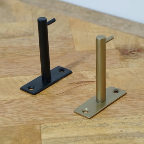 IRON WALL HOOK / シンプルながらも個性際立つアイアンフック / S , Lサイズ / 2個入り
