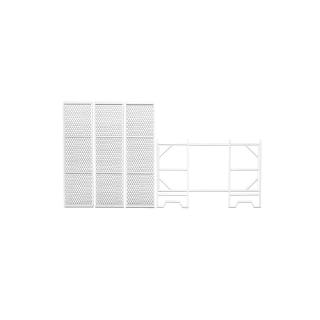PLANTS SHELF WHITE / シャープなデザインの植物ラック / 3段 , 4段