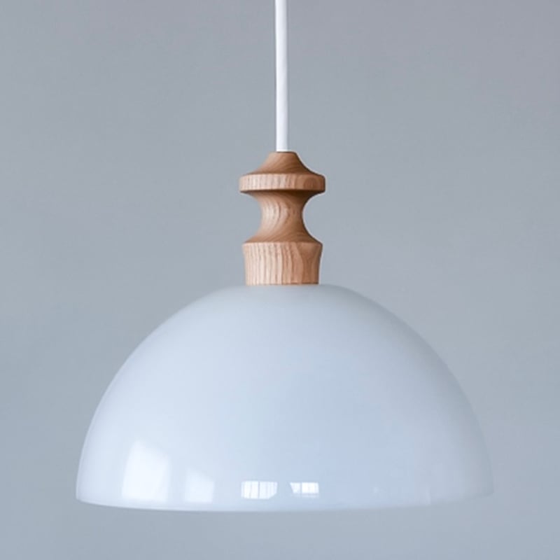 WHITE GRASS × WOOD PENDANT LIGHT / 60 , 150 / ペ