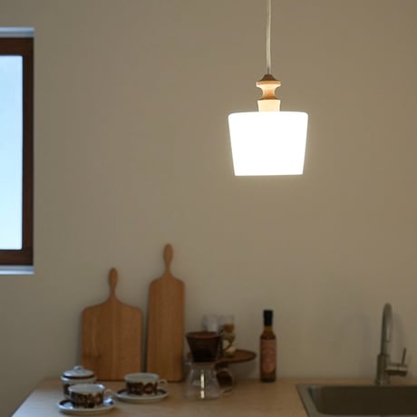 WHITE GRASS × WOOD PENDANT LIGHT / 60 , 150 / ペンダントライト シリンダー 60 ルモーブ