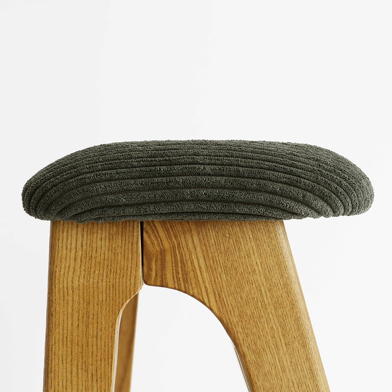 Folding Stool / アッシュ無垢材のフォールディングハイスツール / 合