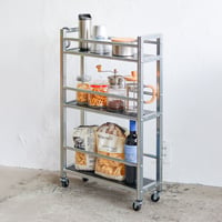 KITCHEN WAGON / INDUSTRIAL / 無機質で存在感のあるデザインのキッチンワゴン / インダストリアル