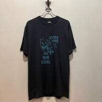 90s　SCREEN STARS　S/S Tシャツ　USA製　Size XL　ツーフェイス　泣き笑い　カレッジT　1992年　(S5922)