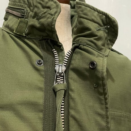 60s　US MILITARY　M-65 FIELD JACKET　2nd Type　フィールドジャケット　Size M-R　フィールドジャケット　グレーライナー　1968年　(S5774)