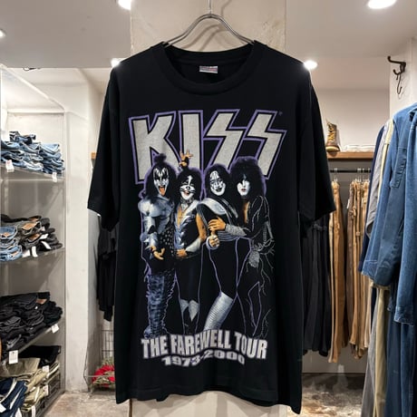 00s　All Sport　S/S バンドTシャツ　KISS　Size L　キッス　2000年　(S5687)