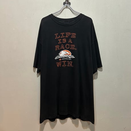 90s　HARLEY-DAVIDSON　S/S Tシャツ　ハーレーT　ファイアー　Size XXL　USA製　©1998　(S5778)