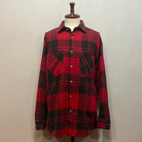 80s　ST JOHN’S BAY　BIG MAC　L/S ネルシャツ　Size XL　セントジョンズベイ　J.C Penney　コットンシャツ　(S6011)