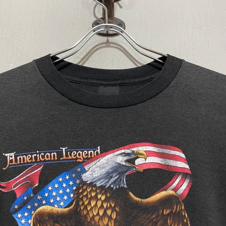 80s　3D EMBLEM　S/S Tシャツ　ハーレーT　USA製　Size XL　HARLEY DAVIDSON　ハーレーダビッドソン　©1988　(S5991)