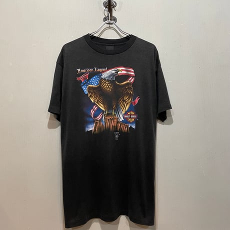 80s　3D EMBLEM　S/S Tシャツ　ハーレーT　USA製　Size XL　HARLEY DAVIDSON　ハーレーダビッドソン　©1988　(S5991)