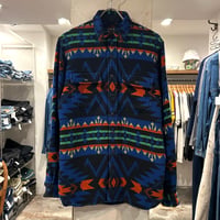 POLO RALPH LAUREN　L/S ネイティブシャツ　Size M　ポロ ラルフローレン　ネイティブ柄　(S5820)