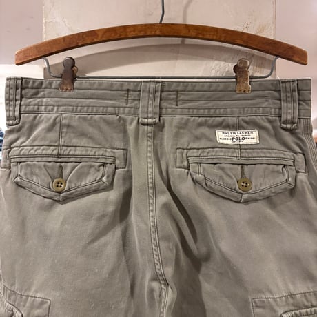 Polo by Ralph Lauren　カーゴショーツ　W34　ラルフローレン　ハーフパンツ　(S5806)