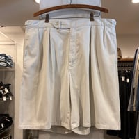 90s　Polo by Ralph Lauren　ツータックチノショーツ　W36　USA製　ラルフローレン　ハーフパンツ　(S5807)