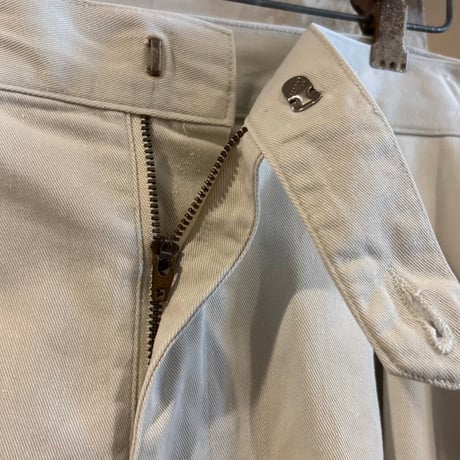 90s　Polo by Ralph Lauren　ツータックチノショーツ　W36　USA製　ラルフローレン　ハーフパンツ　(S5807)