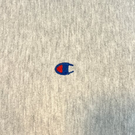 90s　Champion　リバースウィーブ　REVERSE WEAVE　USA製　Size XL　目あり　刺繡タグ　チャンピオン　(S5794)