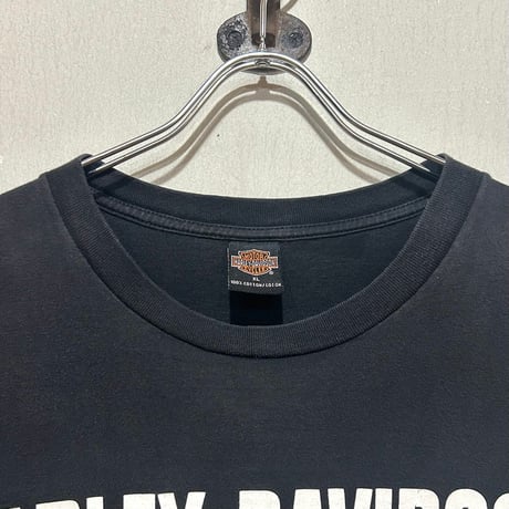 HARLEY-DAVIDSON　S/S Tシャツ　ハーレーT　Size XL　USA製　©2002　(S5765)