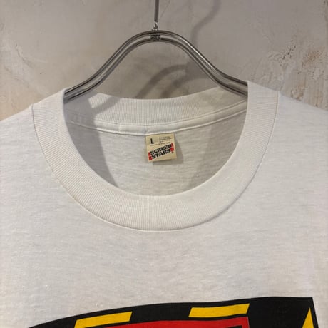 90s　SCREEN STARS　S/S Tシャツ　MAX HEADROOM　COCA COLA　Size L　USA製　コカ コーラ　(S5810)