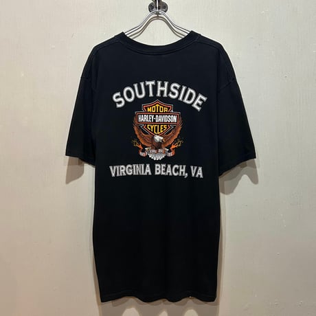 90s　HARLEY-DAVIDSON　S/S Tシャツ　ハーレーT　Size XL　USA製　©1997　(S5780)