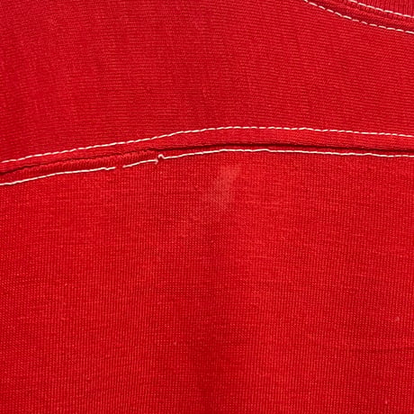80s　sportswear　S/S カレッジTシャツ　USA製　Size M　HOUSTON COUGARS　バックプリント　(S5942)