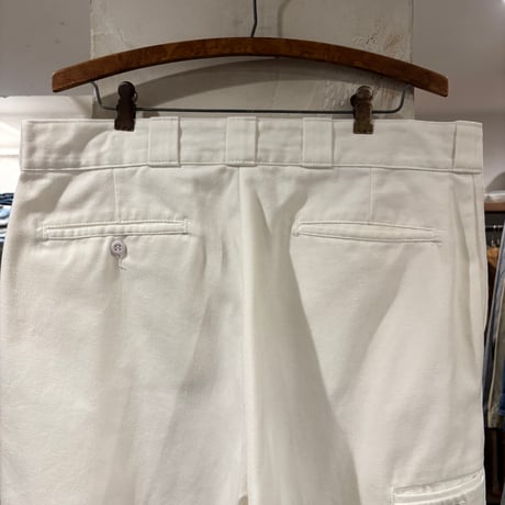 Dickies　ホワイトワークパンツ　36×29　ディッキーズ　ダブルニー　ワークパンツ　(S5805)