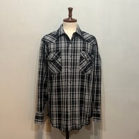 00s　Wrangler L/S WESTERN SHIRT　ウエスタンシャツ　チェック柄　Size L　ラングラー　(S5909)