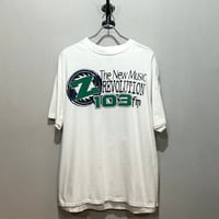 80s~　ONEITA　S/S Tシャツ　Size XL　The New Music REVOLUTION 103fm　ラジオ　(S5941)
