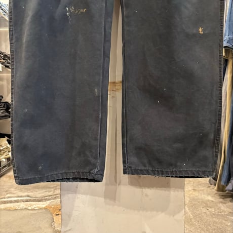 Dickies　ダック地　ペインターパンツ　ディッキーズ　ワークパンツ　ブラック　36×32 　(S5679)