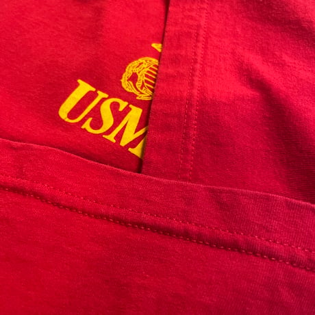 90s　Murina　S/S Tシャツ　ミリタリーT　USMC　USA製　Size L　マリンコープ　(S5919)