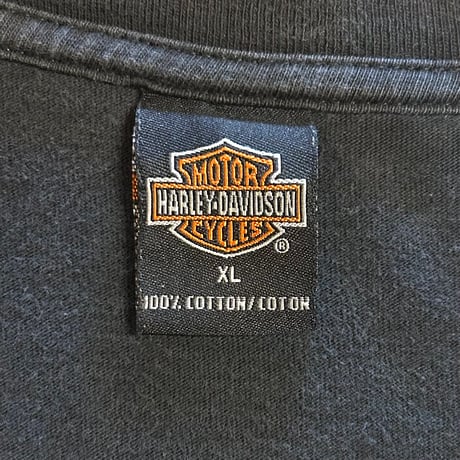 HARLEY-DAVIDSON　S/S Tシャツ　ハーレーT　Size XL　USA製　©2002　(S5765)
