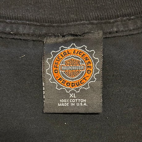 HARLEY-DAVIDSON　S/S Tシャツ　ハーレーT　Size XL　USA製　(S5761)